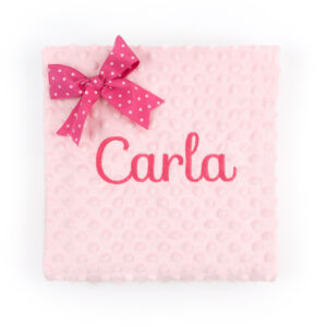 Manta Personalizada Rosa
