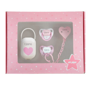 Cajita Mis Imprescindibles Personalizada Baby Rosa