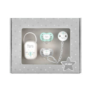 Cajita Mis Imprescindibles Personalizada Globo Gris