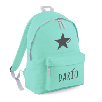 Mochila Junior Personalizada Menta
