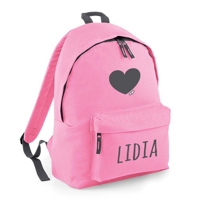 Mochila Junior Personalizada Rosa 1 Mochila Junior Personalizada Rosa