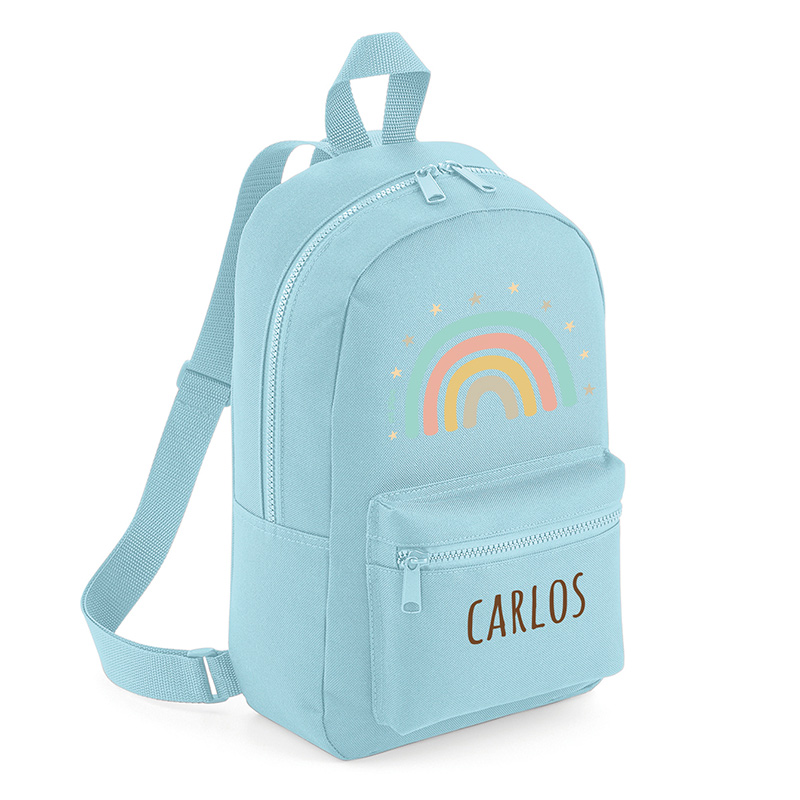 Mochila Medium Personalizada Arcoíris Soft, color a elegir 5 Mochila Medium Personalizada Arcoíris Soft, color a elegir - Imagen 5
