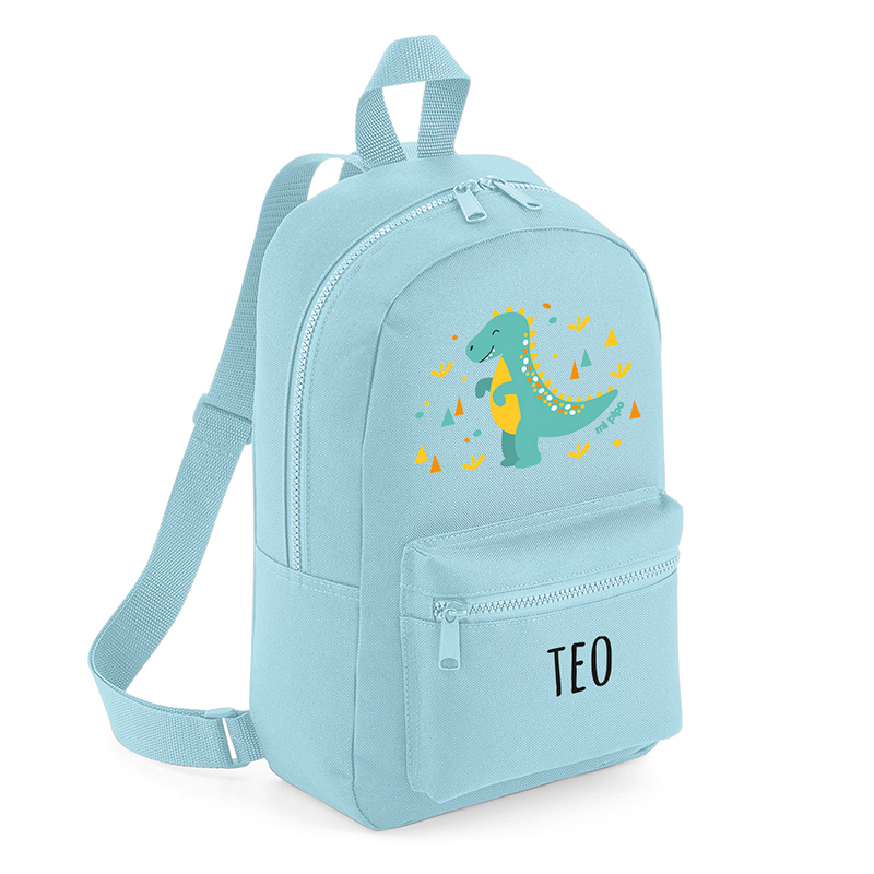 Mochila Medium Personalizada Dinosaurio, color a elegir 5 Mochila Medium Personalizada Dinosaurio, color a elegir - Imagen 5