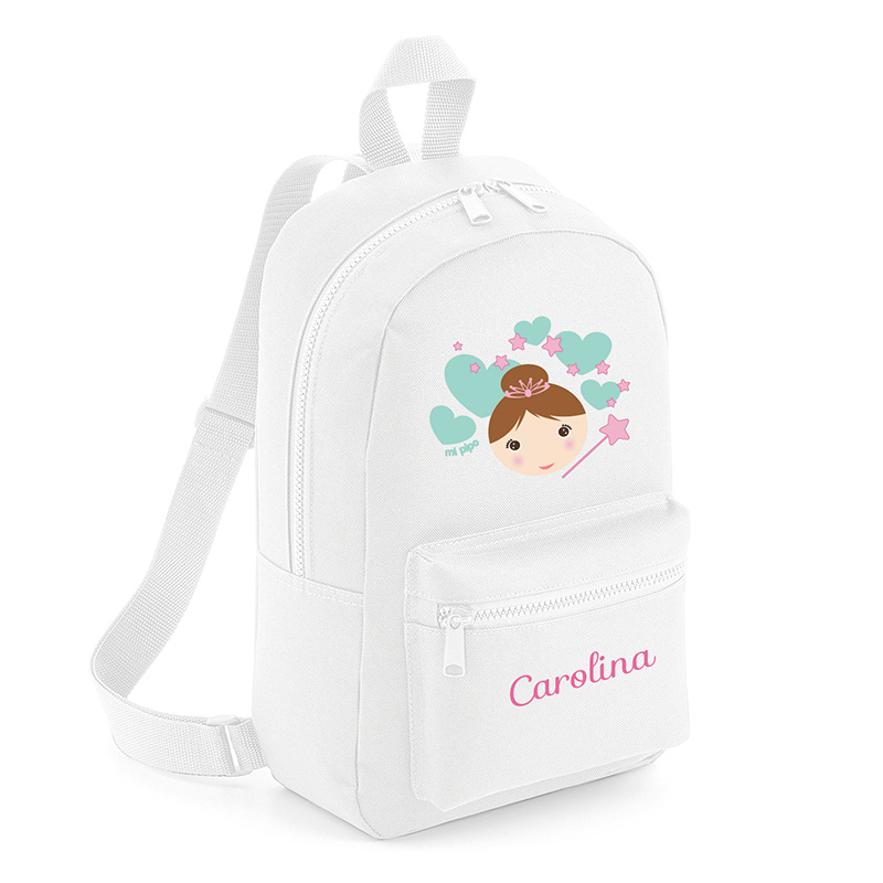 Mochila Medium Personalizada Hada, color a elegir 3 Mochila Medium Personalizada Hada, color a elegir - Imagen 3