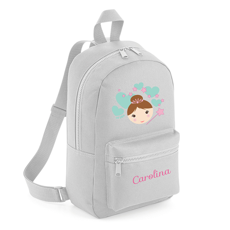 Mochila Medium Personalizada Hada, color a elegir 4 Mochila Medium Personalizada Hada, color a elegir - Imagen 4