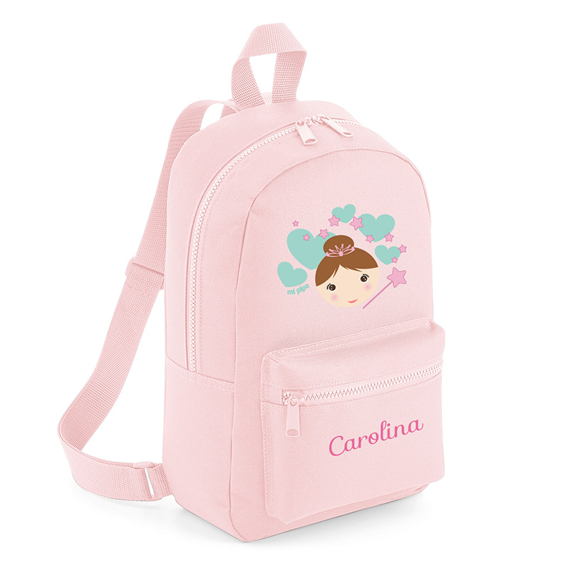 Mochila Medium Personalizada Hada, color a elegir 1 Mochila Medium Personalizada Hada, color a elegir