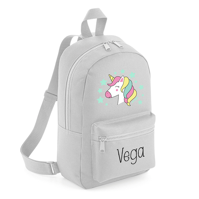 Mochila Medium Personalizada Unicornio, color a elegir 5 Mochila Medium Personalizada Unicornio, color a elegir - Imagen 5