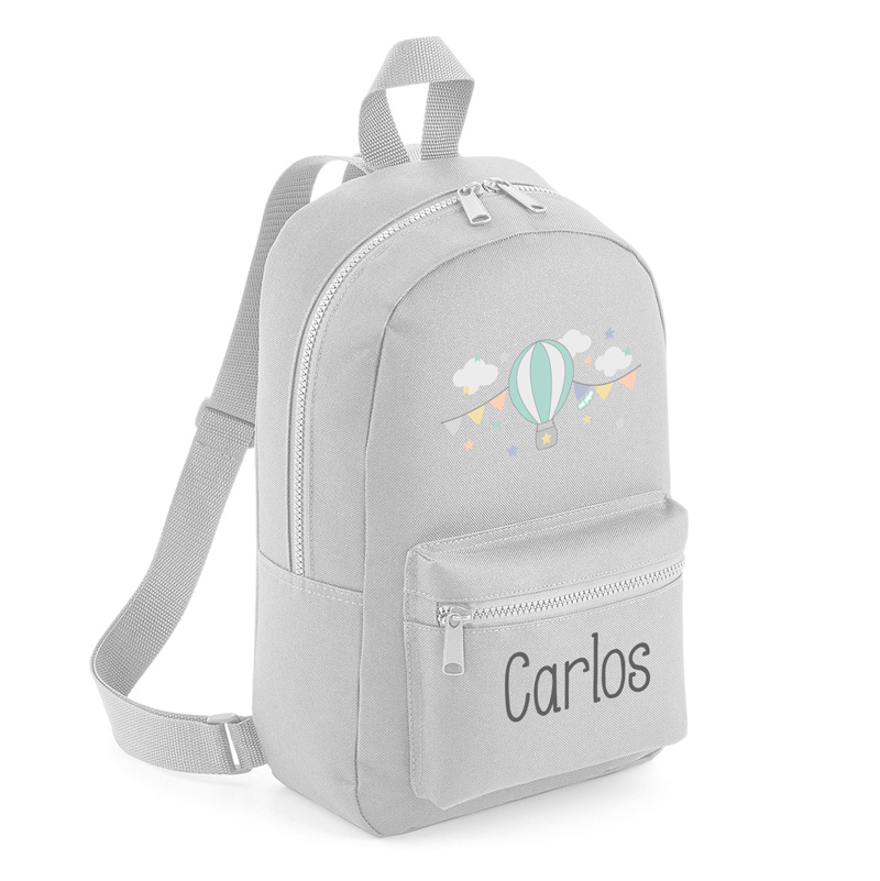 Mochila Medium Personalizada Globo, color a elegir 1 Mochila Medium Personalizada Globo, color a elegir