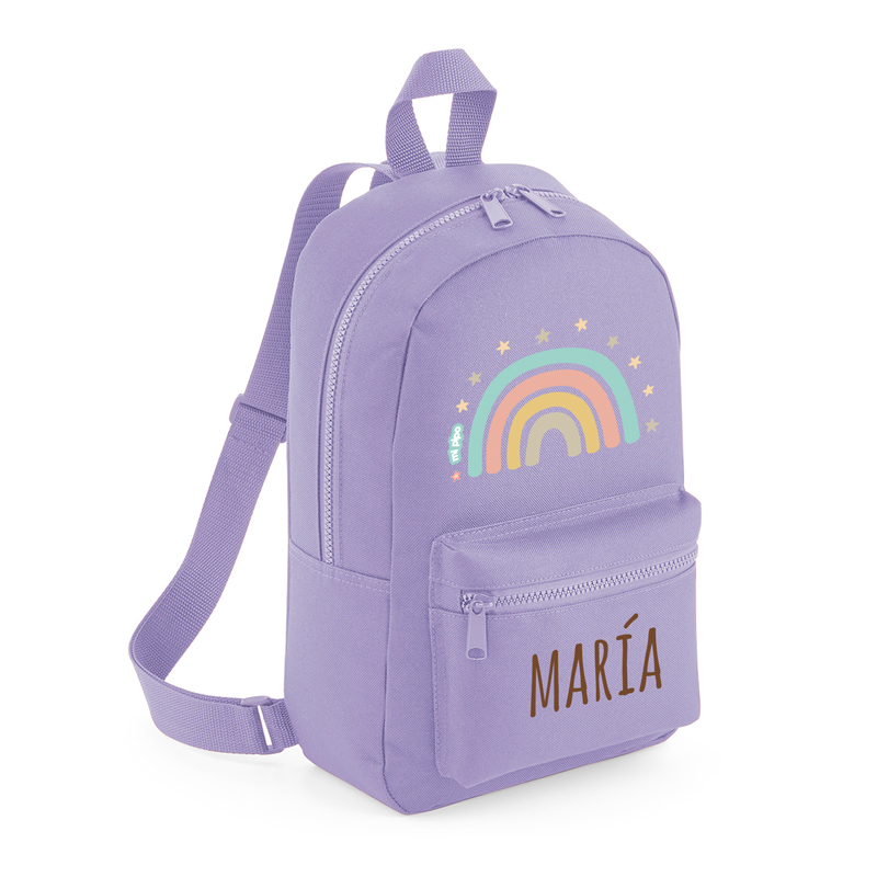 Mochila Medium Personalizada Arcoíris Soft, color a elegir 7 Mochila Medium Personalizada Arcoíris Soft, color a elegir - Imagen 7