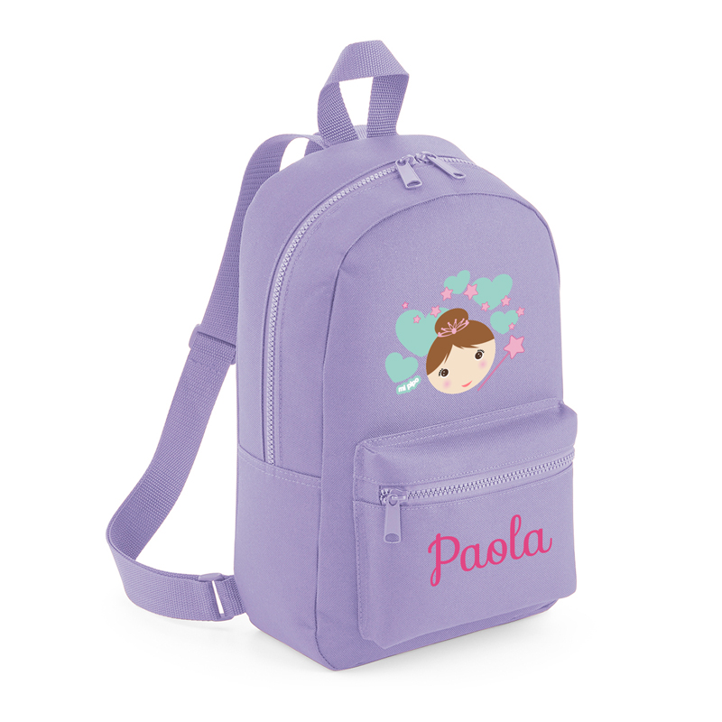 Mochila Medium Personalizada Hada, color a elegir 5 Mochila Medium Personalizada Hada, color a elegir - Imagen 5
