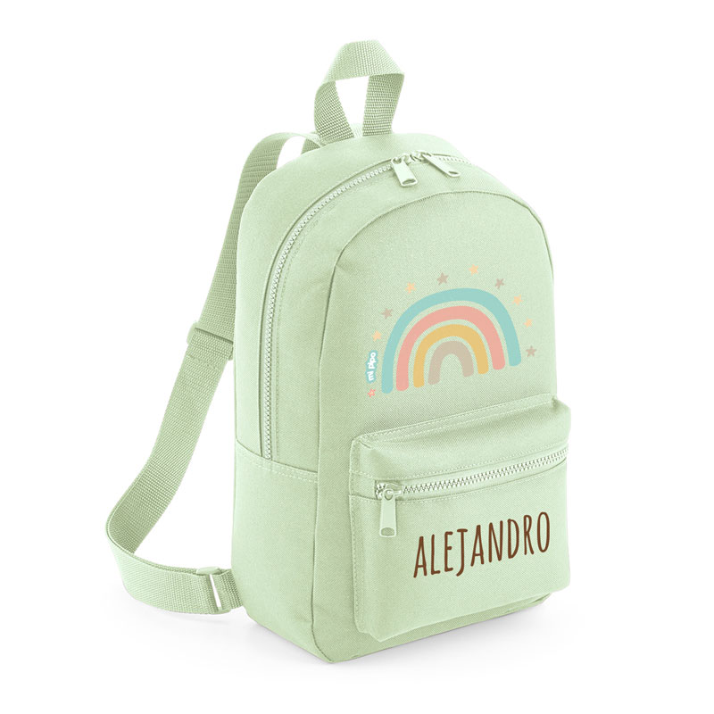 Mochila Medium Personalizada Arcoíris Soft, color a elegir 6 Mochila Medium Personalizada Arcoíris Soft, color a elegir - Imagen 6
