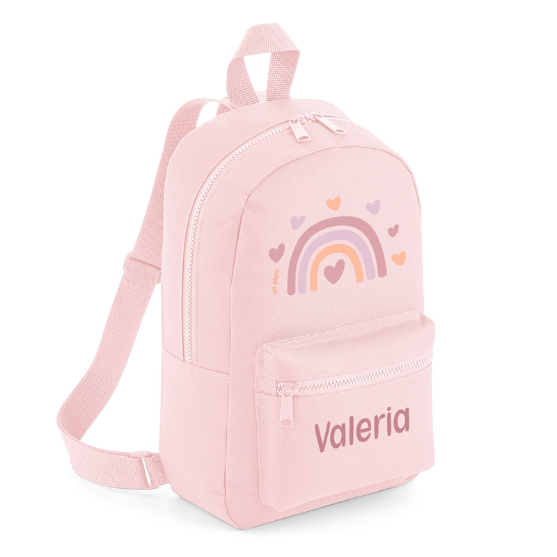 Pack Mi Equipo para el Cole con Mochila Personalizado Arcoíris Blush + Regalo Cinta marcaprendas 2 Pack Mi Equipo para el Cole con Mochila Personalizado Arcoíris Blush + Regalo Cinta marcaprendas - Imagen 2