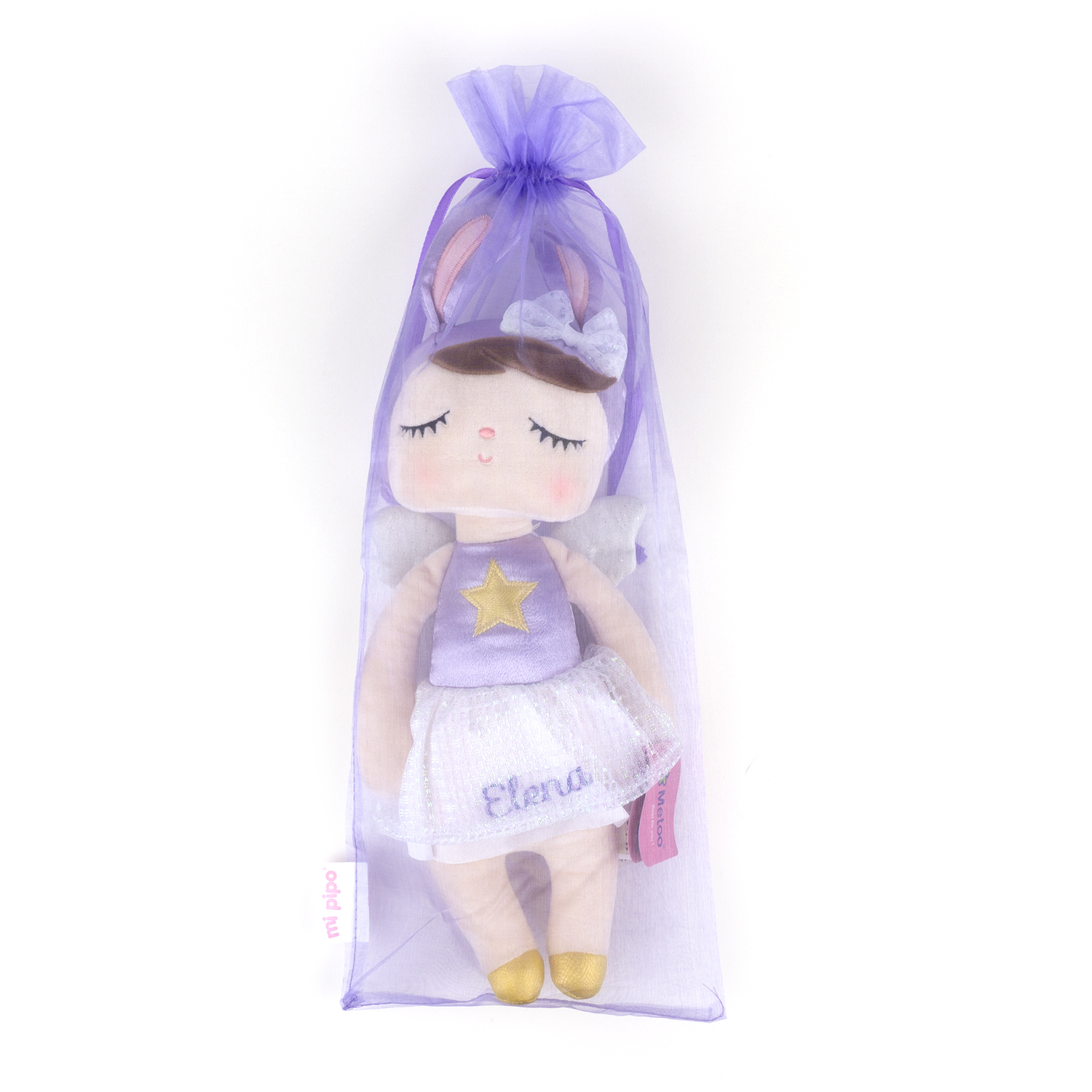 Muñeca Metoo Ángel Lila Personalizada 4 Muñeca Metoo Ángel Lila Personalizada - Imagen 4