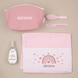Neceser a la Guarde Personalizado Arcoíris Blush