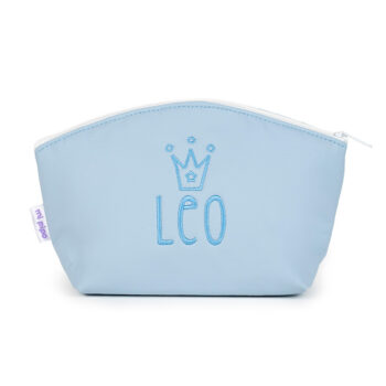 Neceser Polipiel Personalizado Azul, dibujo opcional