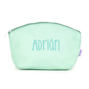 Neceser Polipiel Personalizado Menta, dibujo opcional