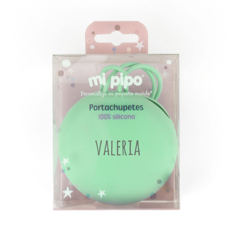 Portachupetes de Silicona Gummy Personalizado Menta 3 Portachupetes de Silicona Gummy Personalizado Menta - Imagen 3