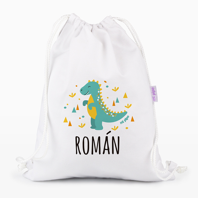 Petate Medium Personalizado Dinosaurio, color a elegir 1 Petate Medium Personalizado Dinosaurio, color a elegir