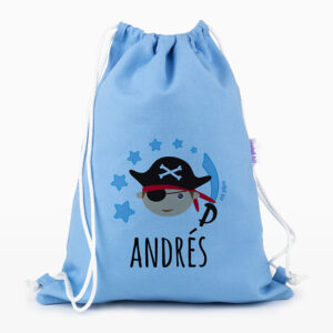 Petate Medium Personalizado Pirata, color a elegir