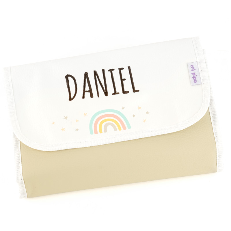 Portadocumentos Arcoíris Soft Beige Personalizado 1 Portadocumentos Arcoíris Soft Beige Personalizado