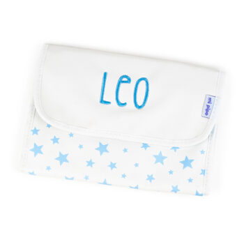 Portadocumentos Personalizado Estrellas Azul