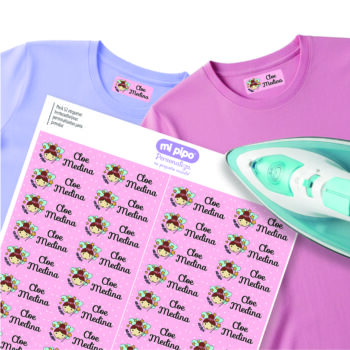 Etiquetas para ropa Hada
