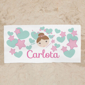 Toalla de Baño Personalizada Hada