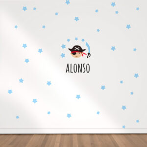 Vinilo Maxi de pared Personalizado Pirata