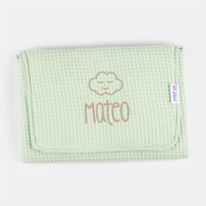 Cambiador gofre verde soft