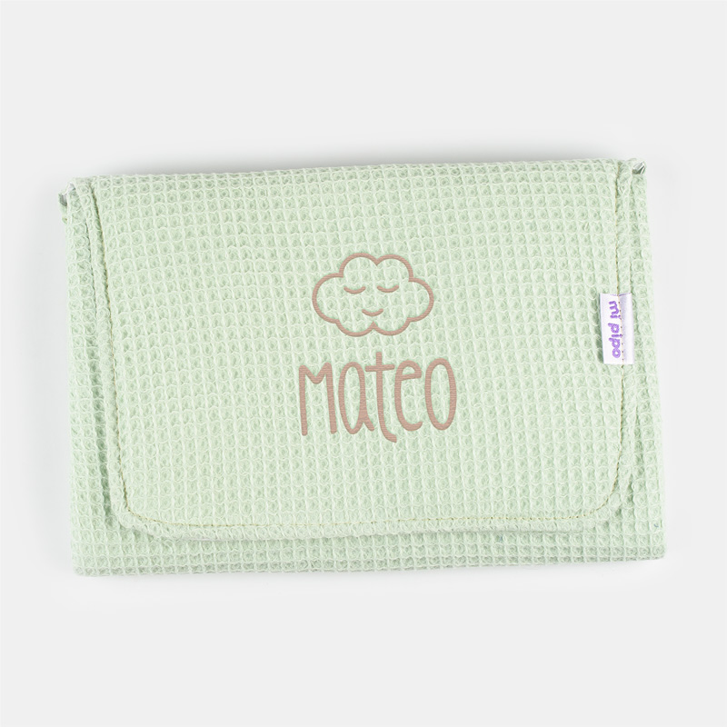 Cambiador Gofre Verde Soft personalizado 1 Cambiador gofre verde soft