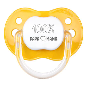 Chupete Divertido 100% Papá, Mamá