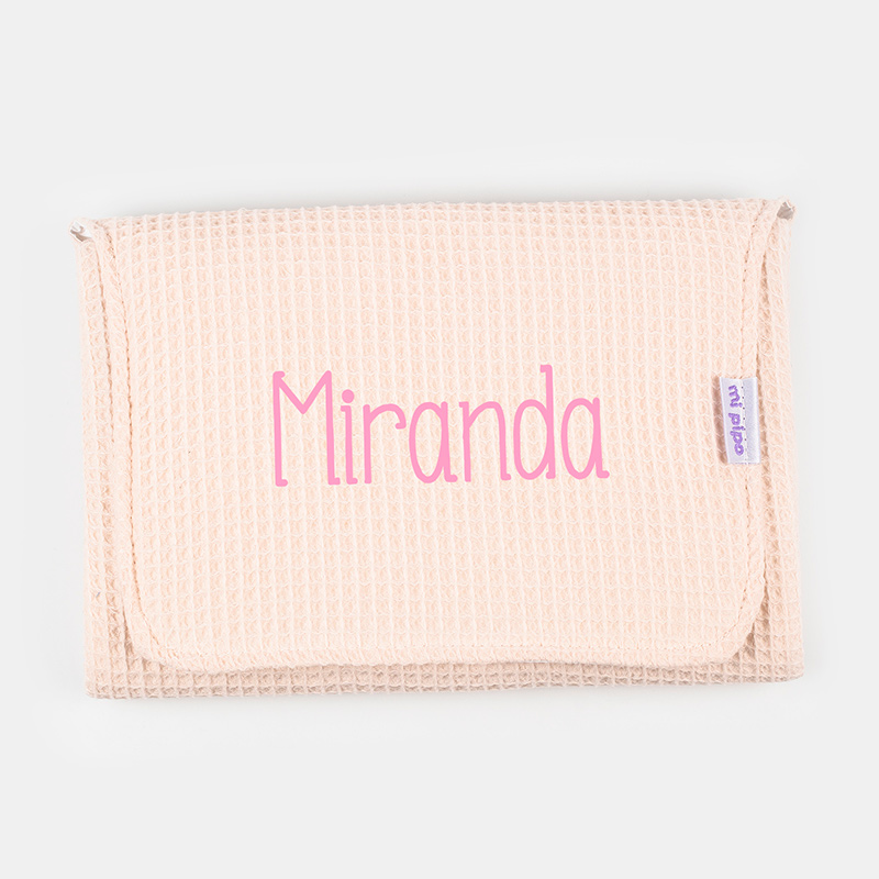 Cambiador Gofre Rosa Soft personalizado 1 Cambiador gofre rosa soft