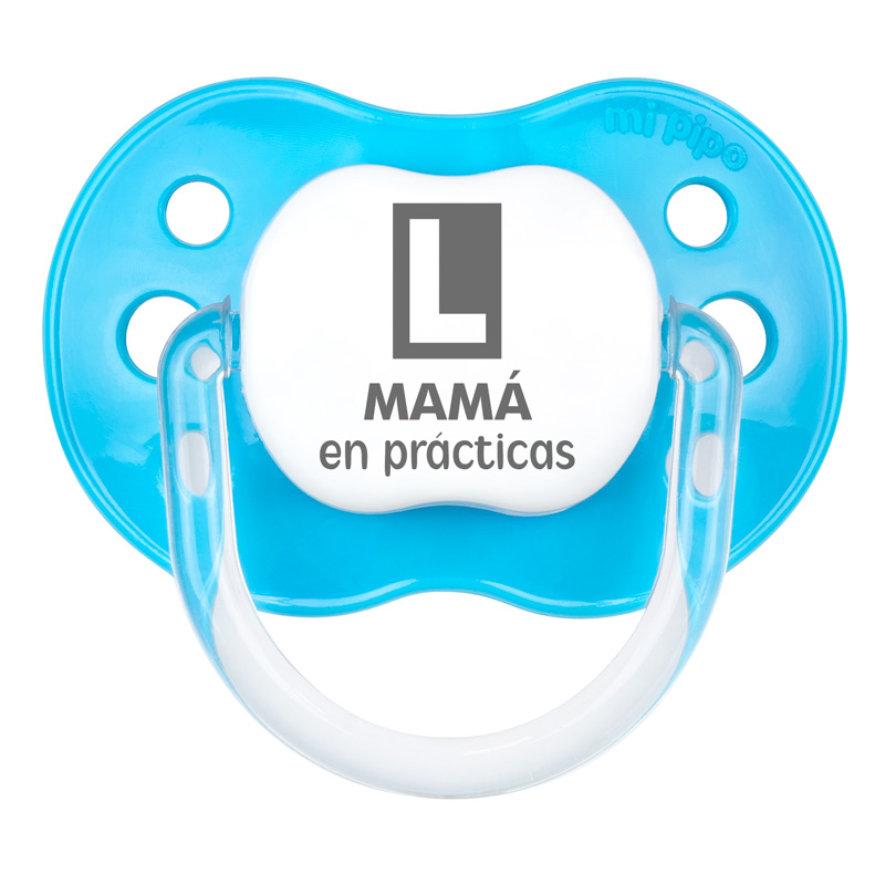 Chupete Divertido Mamá en prácticas 1 Chupete Divertido Mamá en prácticas