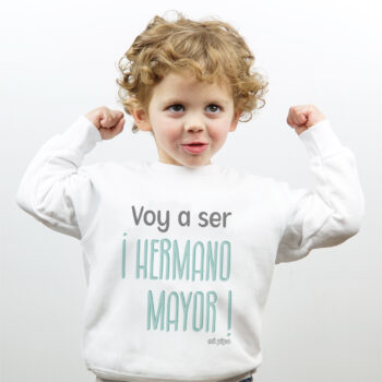 Camiseta o Sudadera Voy a ser ¡Hermano Mayor!