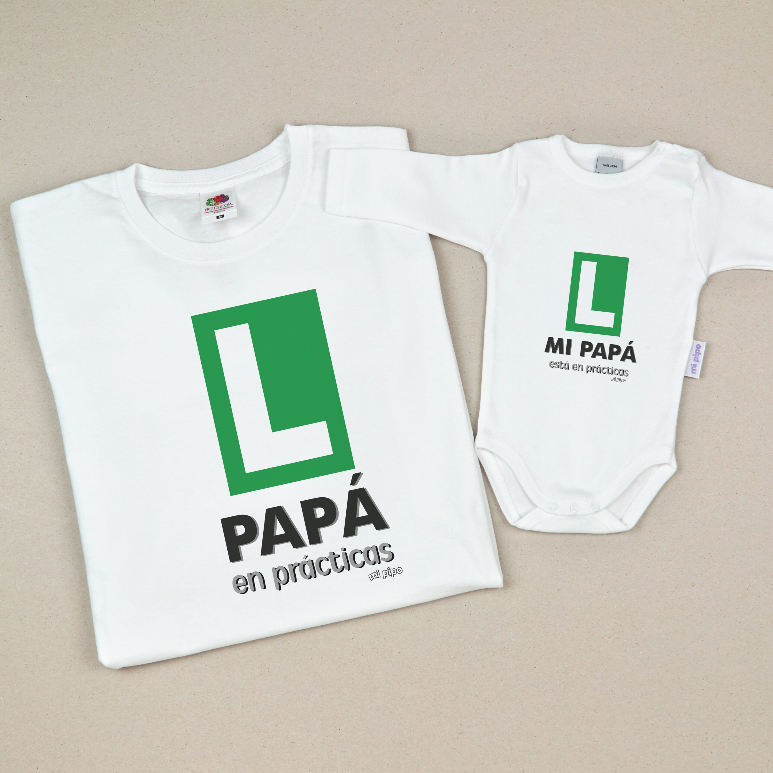 Pack 2 Prendas Papá en prácticas personalizadas 2 Pack 2 Prendas Papá en prácticas personalizadas - Imagen 2