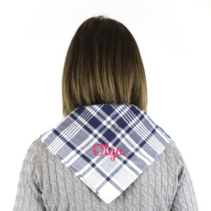 Pañuelo fallero personalizado bordado