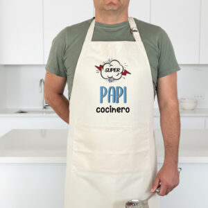 Delantal súper papi