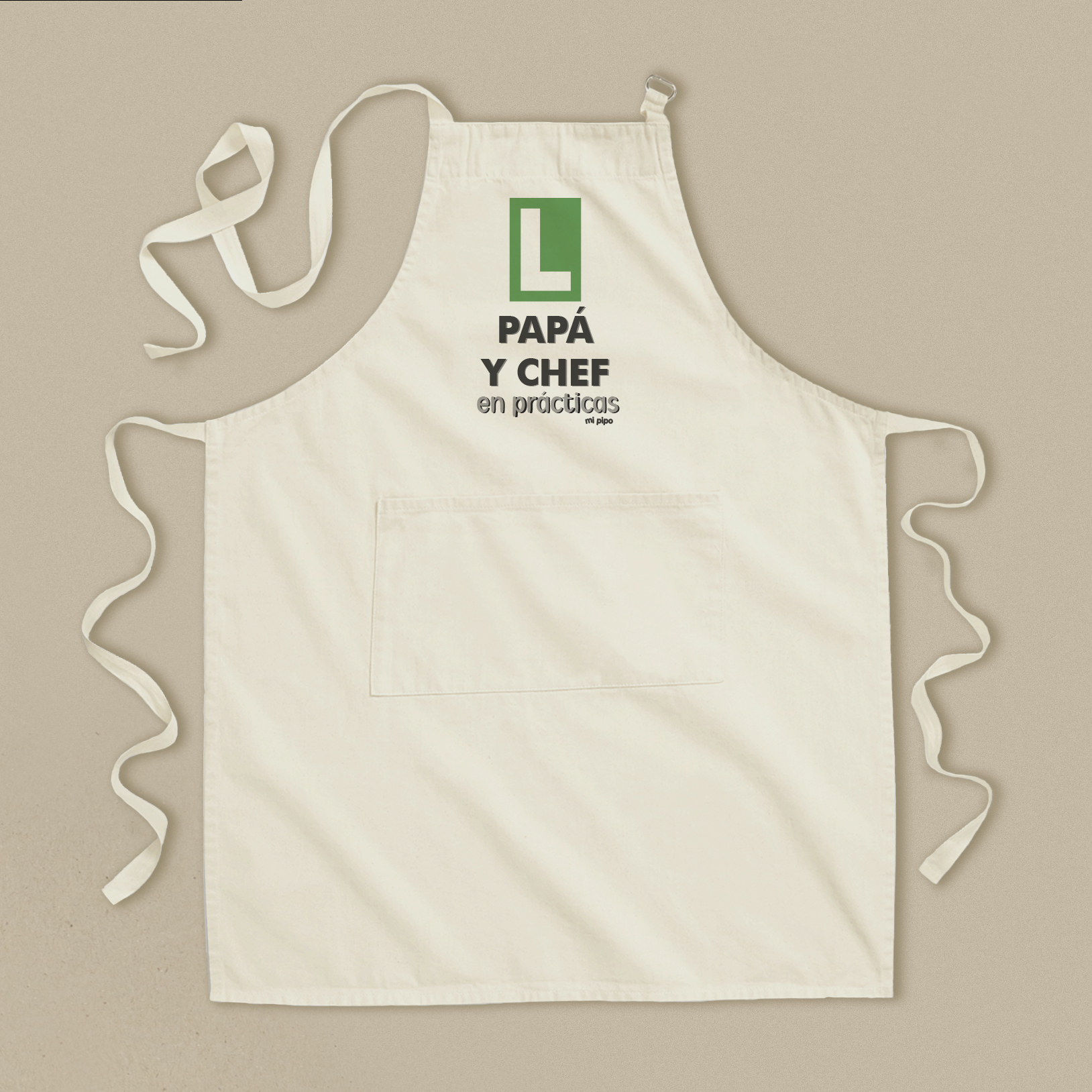 Delantal Papá y Chef en Prácticas 3 Delantal Papá y Chef en Prácticas - Imagen 3