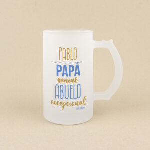 Jarra especial del día del padre de mi pipo Papá genial abuelo excepcional