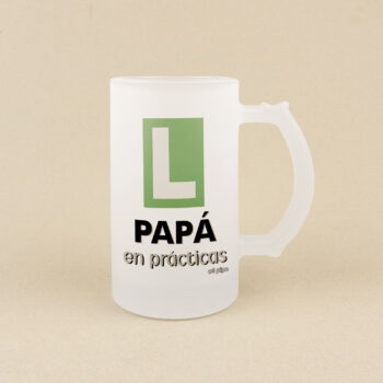 Taza Personalizada Papá en prácticas