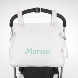 Bolso panera blanco