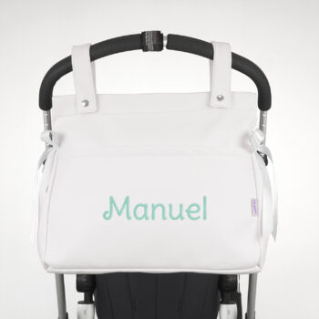 Bolso panera blanco