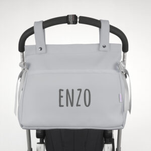 Bolso panera gris