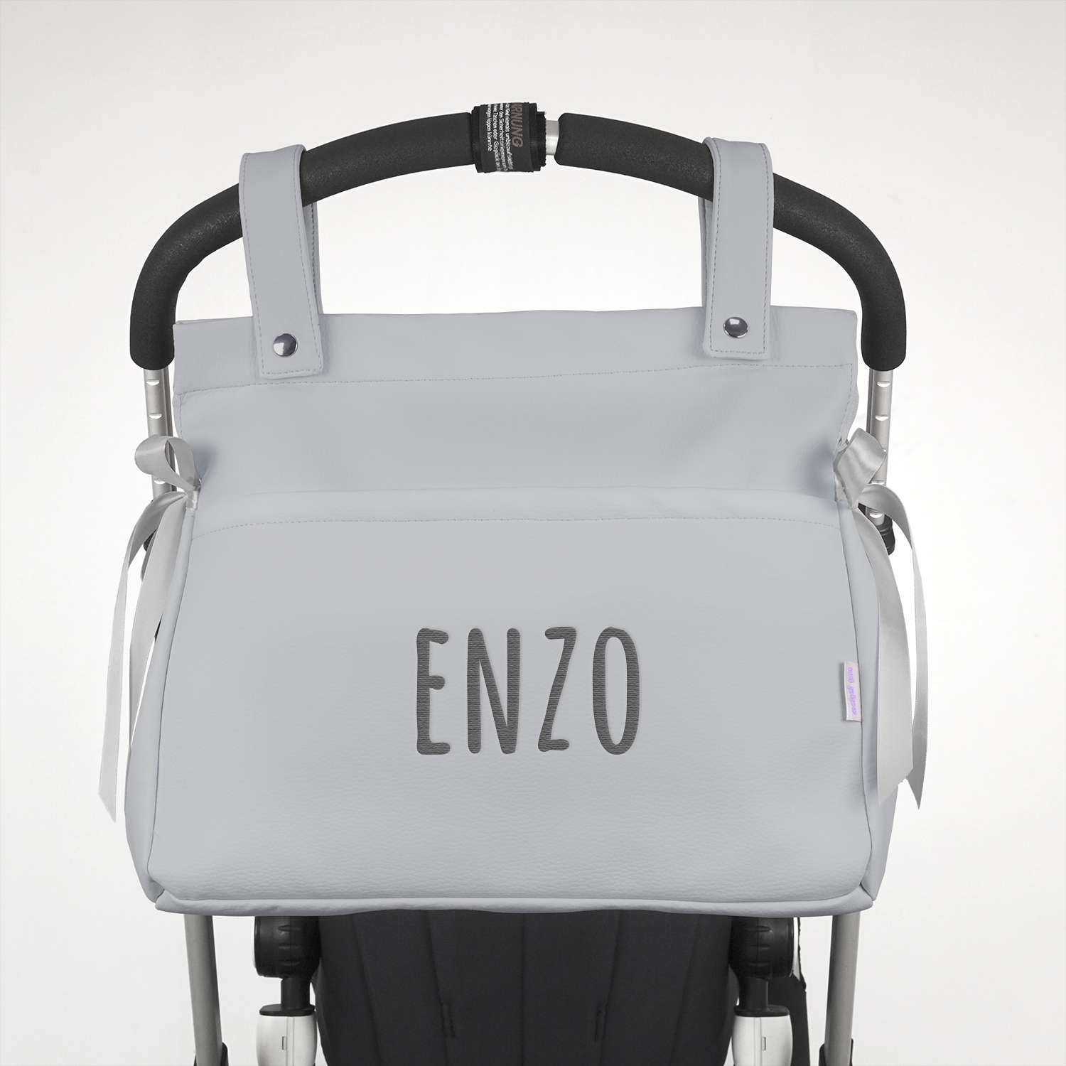 Bolso Panera Gris personalizado 1 Bolso panera gris