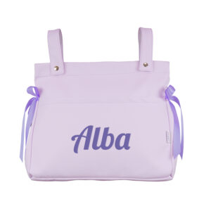 Bolso panera lila