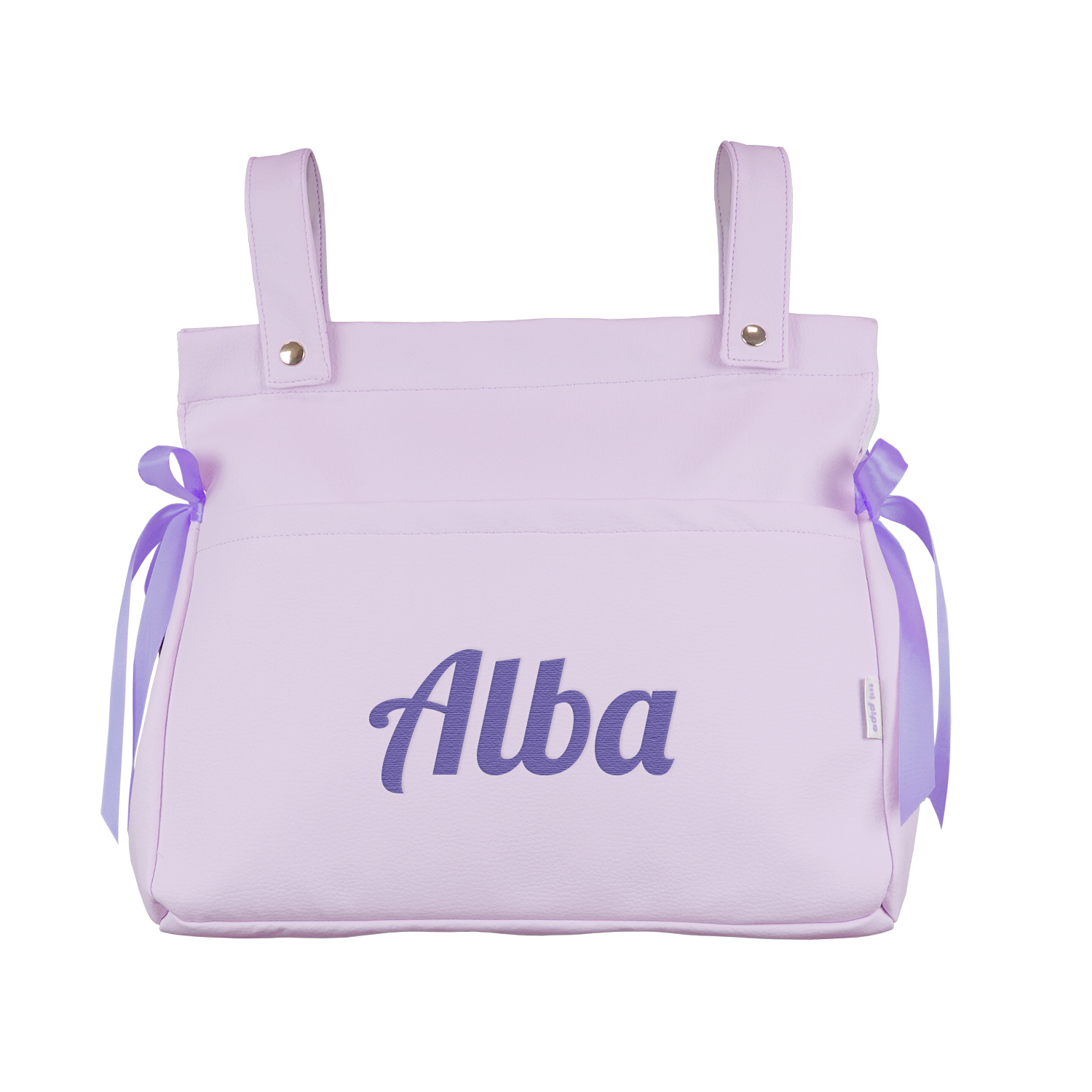 Bolso Panera Lila personalizado 1 Bolso panera lila