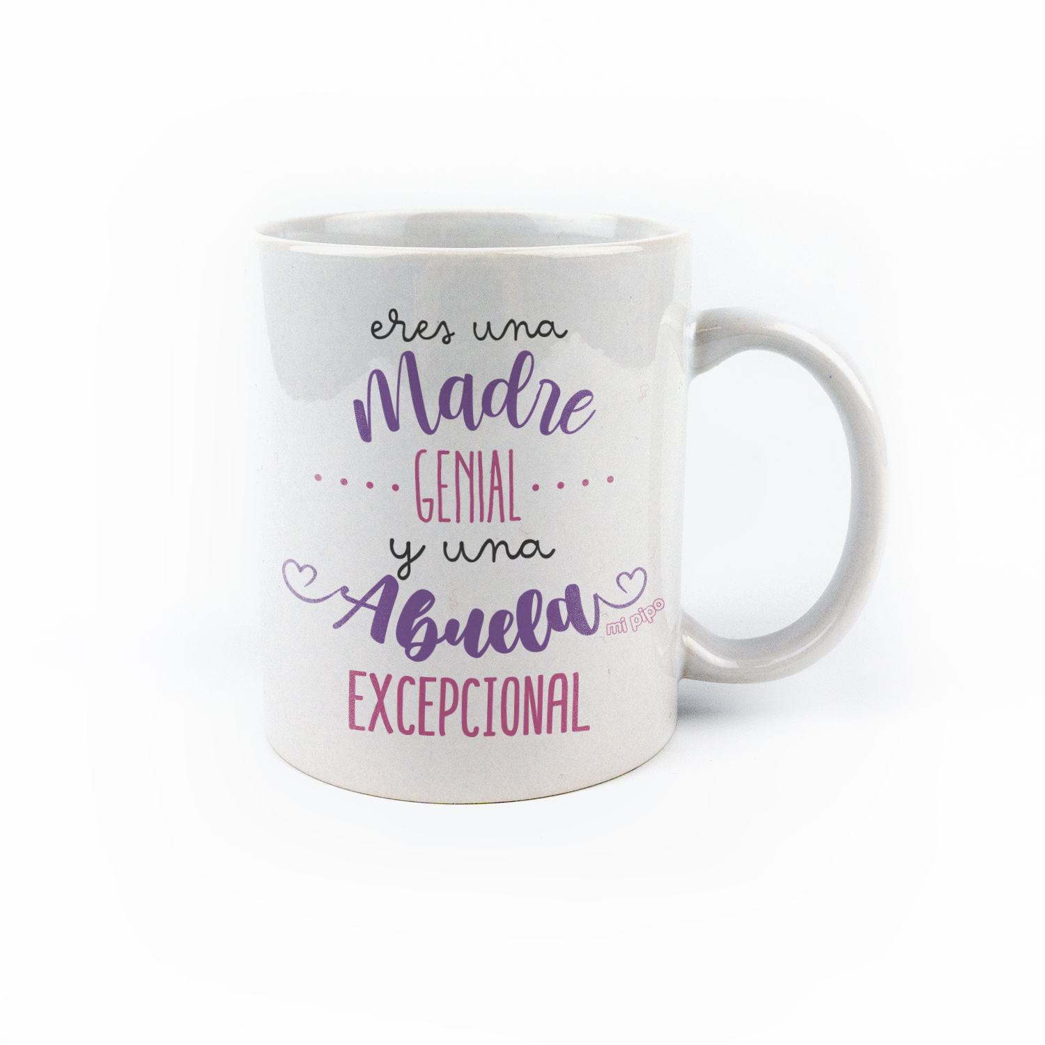 Taza Madre genial Abuela excepcional, cerámica o plástico - Imagen 2