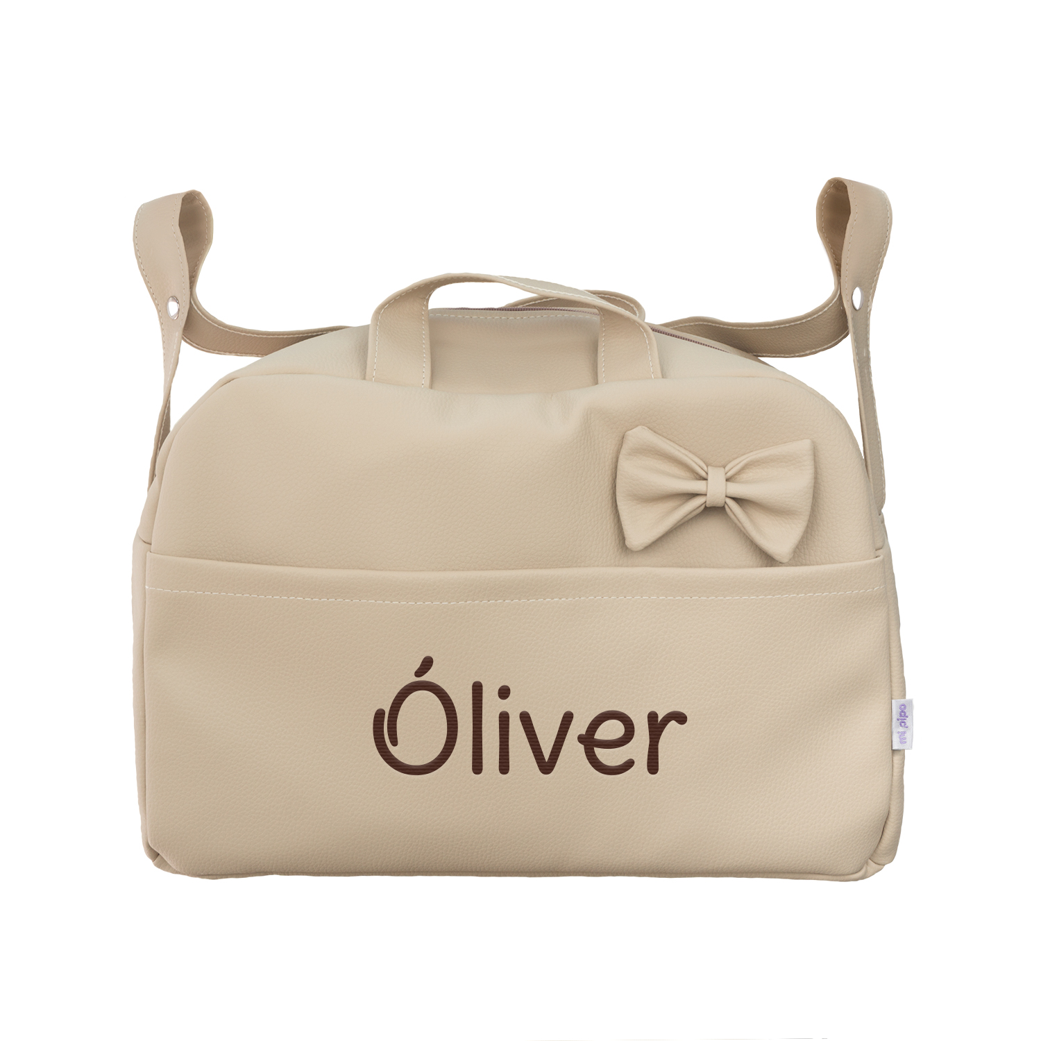 Bolso Maleta Beige personalizado 1 Bolso maleta beige