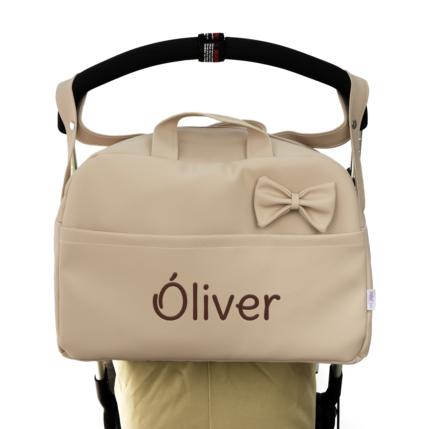 Bolso Maleta Beige personalizado 2 Bolso Maleta Beige personalizado - Imagen 2