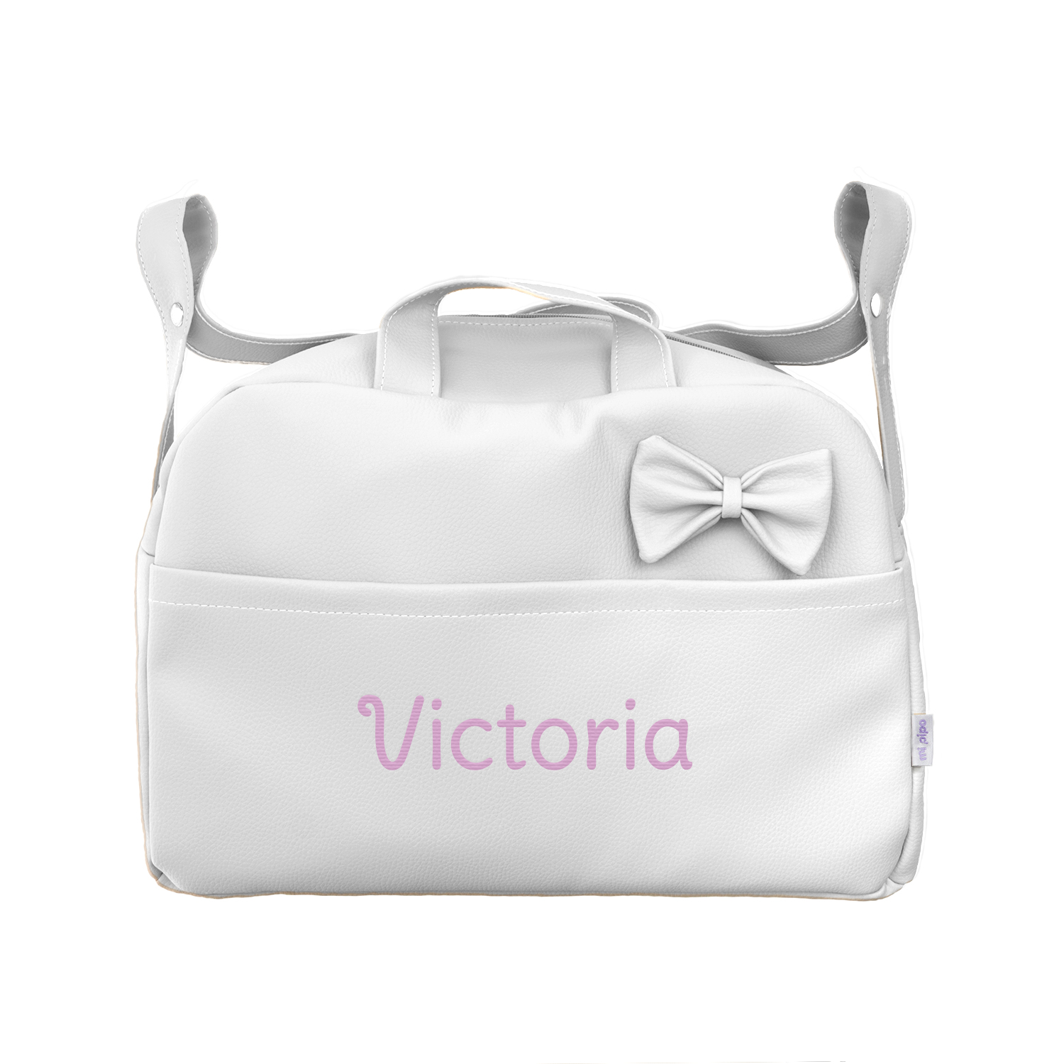 Bolso Maleta Blanco personalizado 2 Bolso Maleta Blanco personalizado - Imagen 2